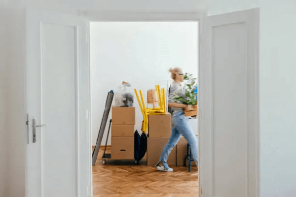 Moving out